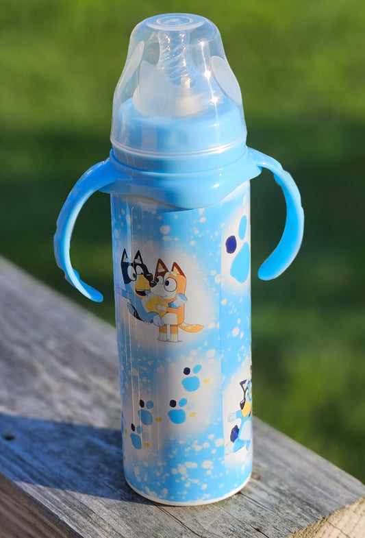 Baby Bottle 8 oz  Custom