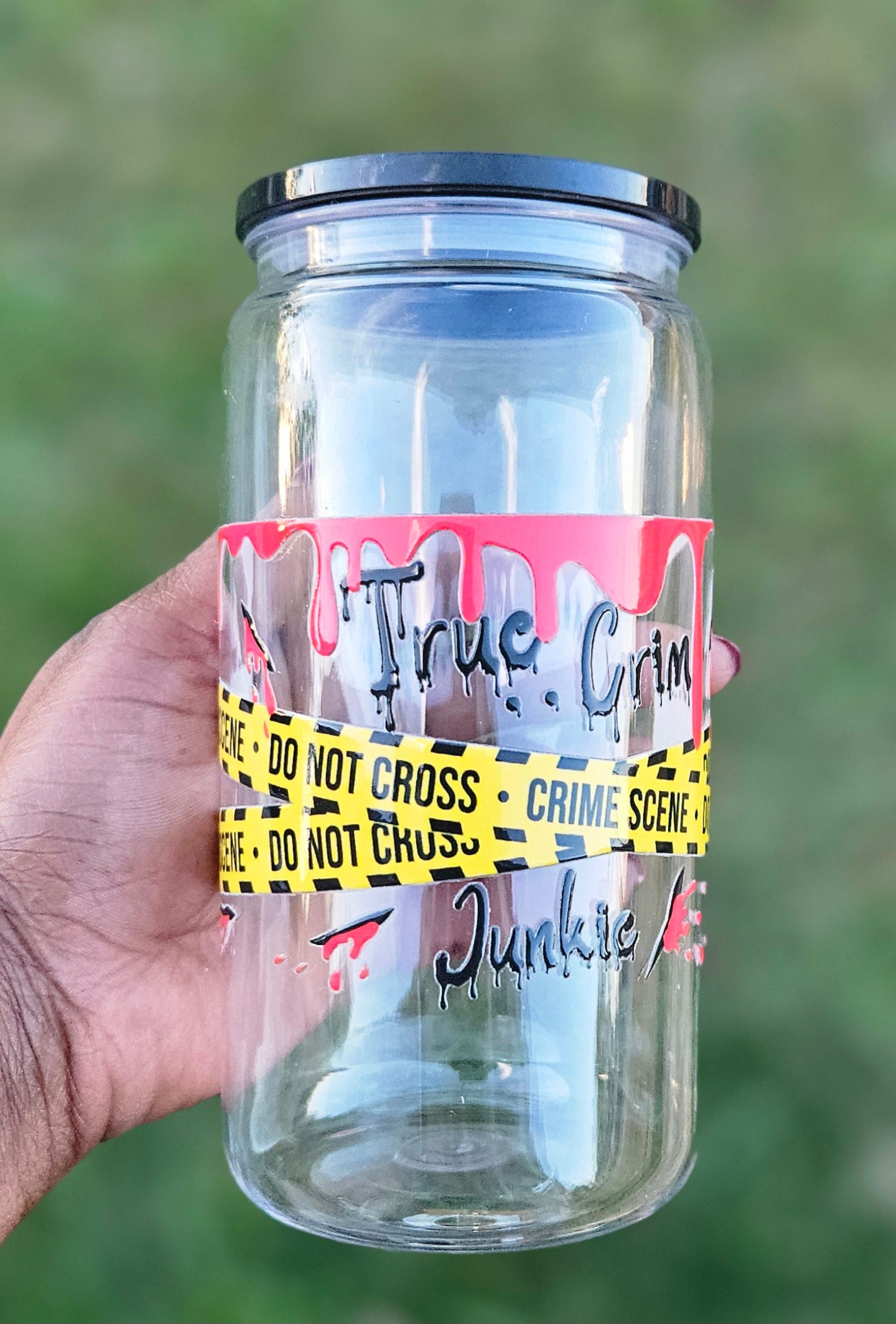 True Crimes Libbey Hard Plastic cup