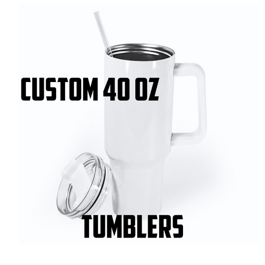Custom 40 oz Tumblers