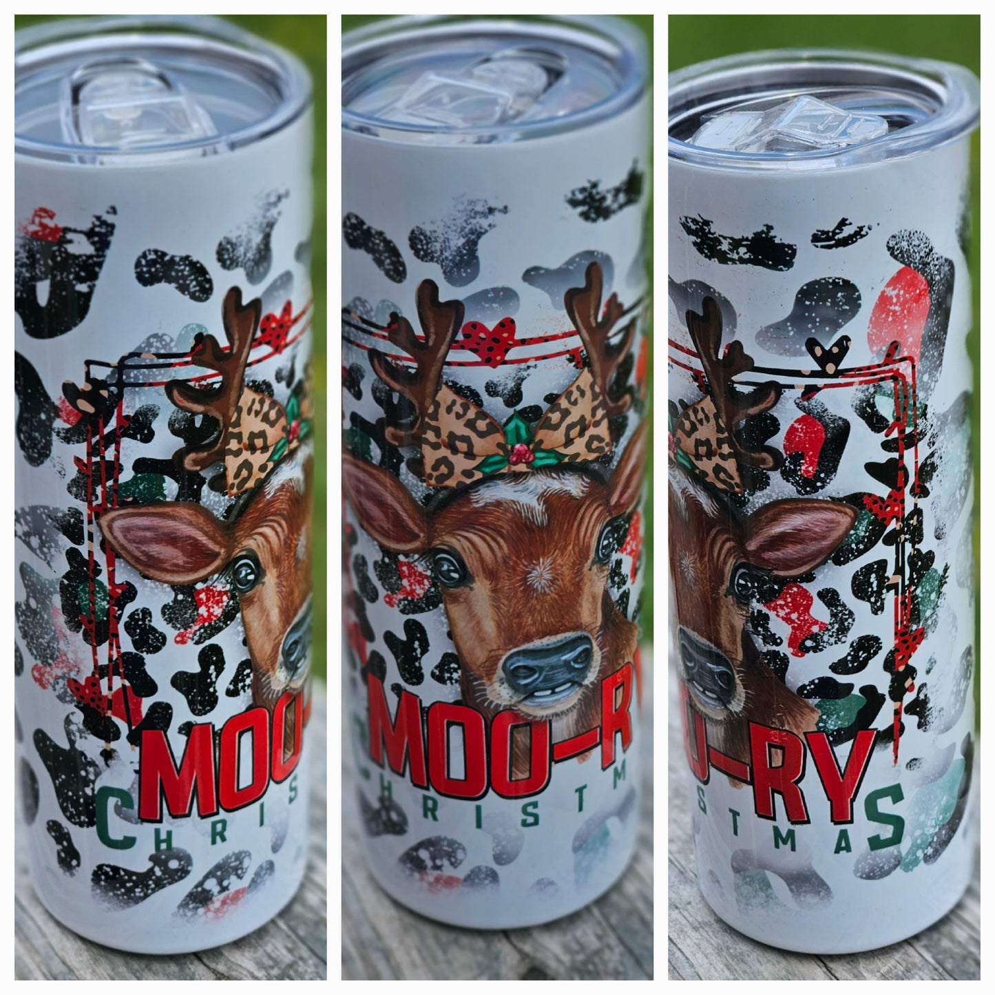 Moo-ry Christmas Tumbler