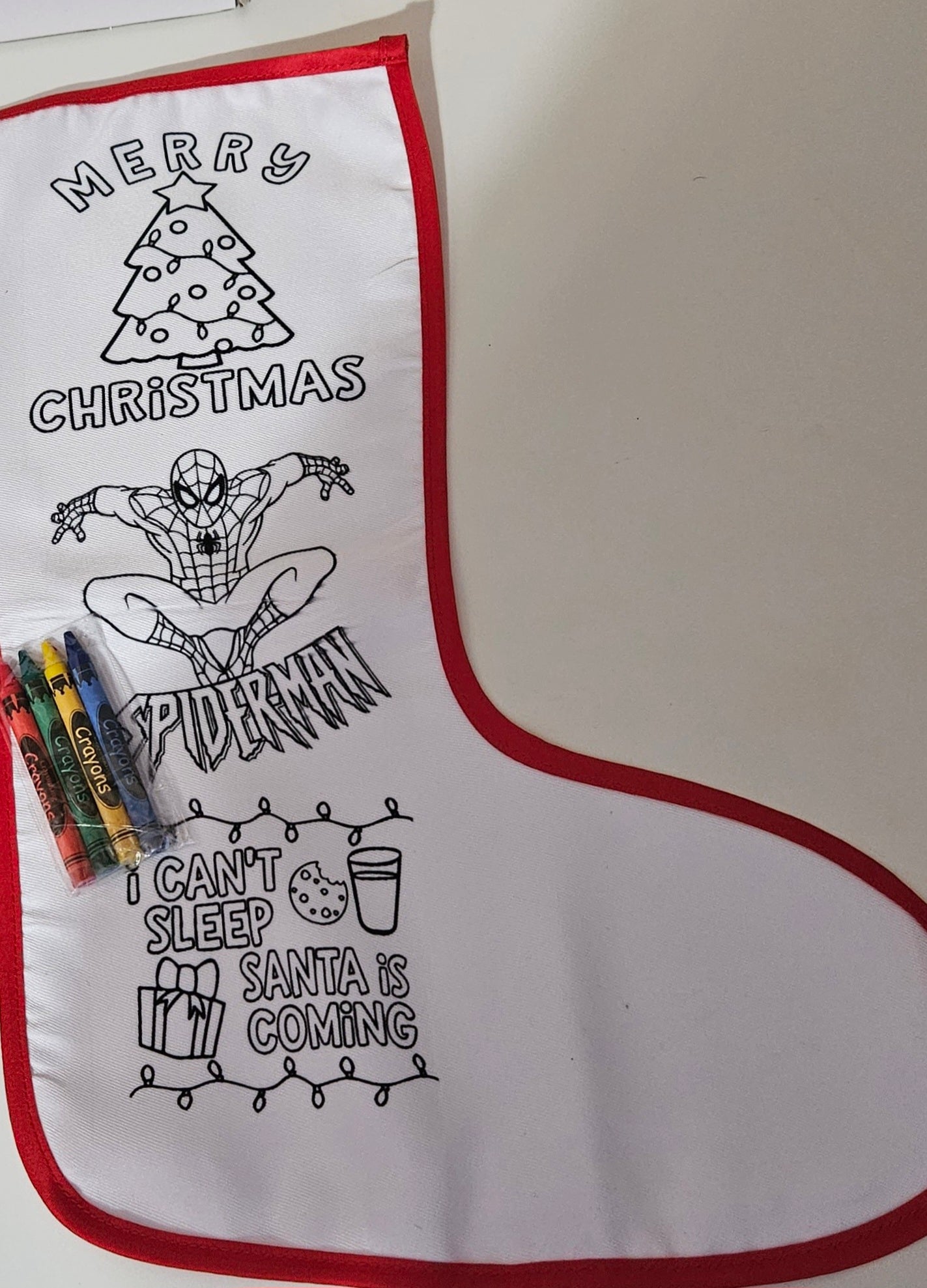 Color Me Christmas  Stocking