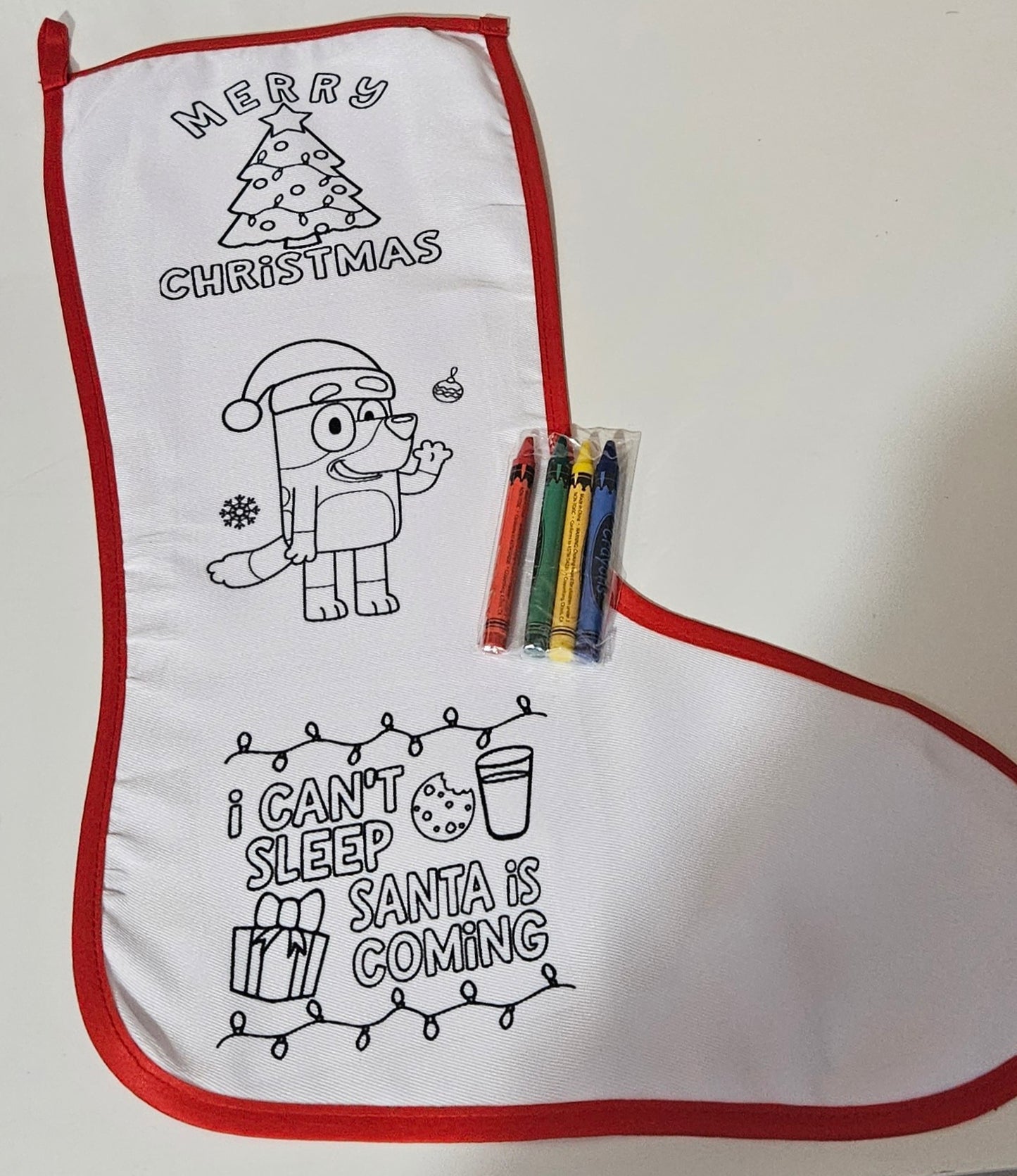 Color Me Christmas  Stocking