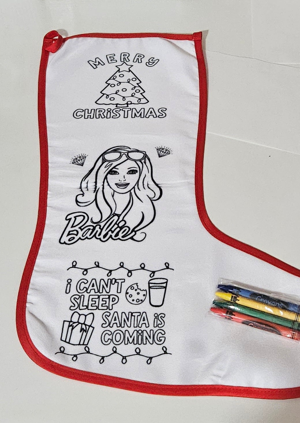 Color Me Christmas  Stocking