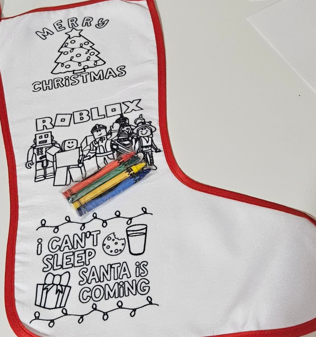 Color Me Christmas  Stocking