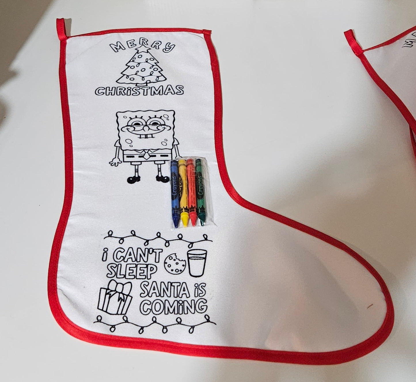 Color Me Christmas  Stocking