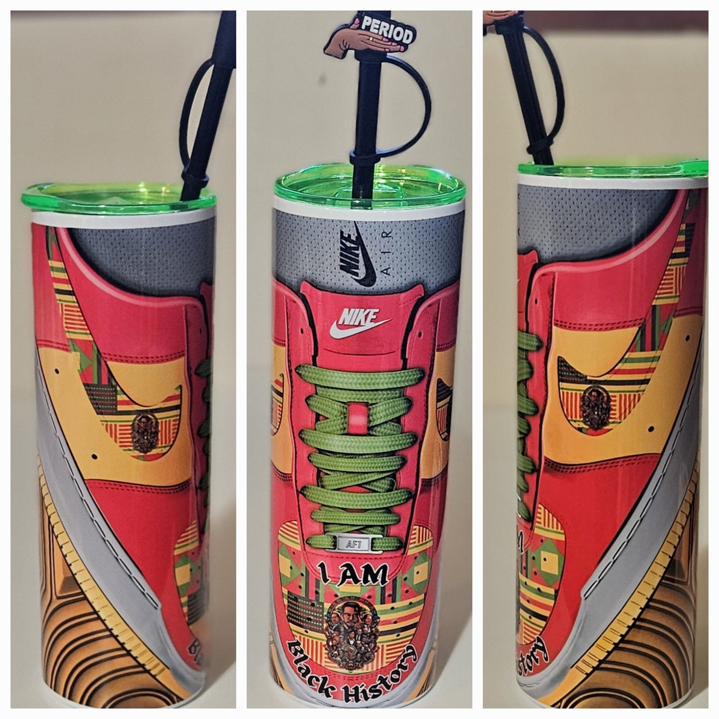 Black History Sneaker Tumbler