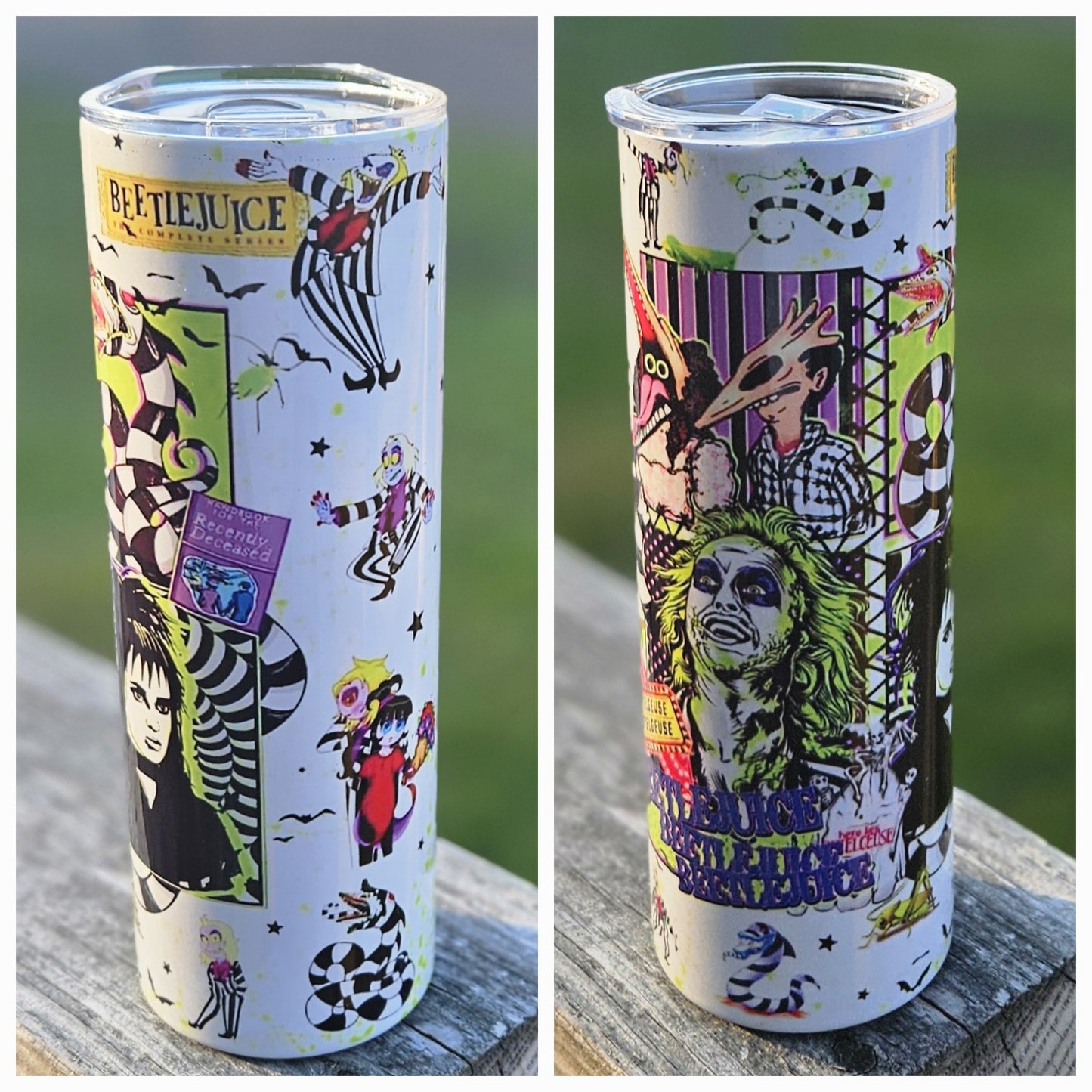 Beetle Juice  Tumblers