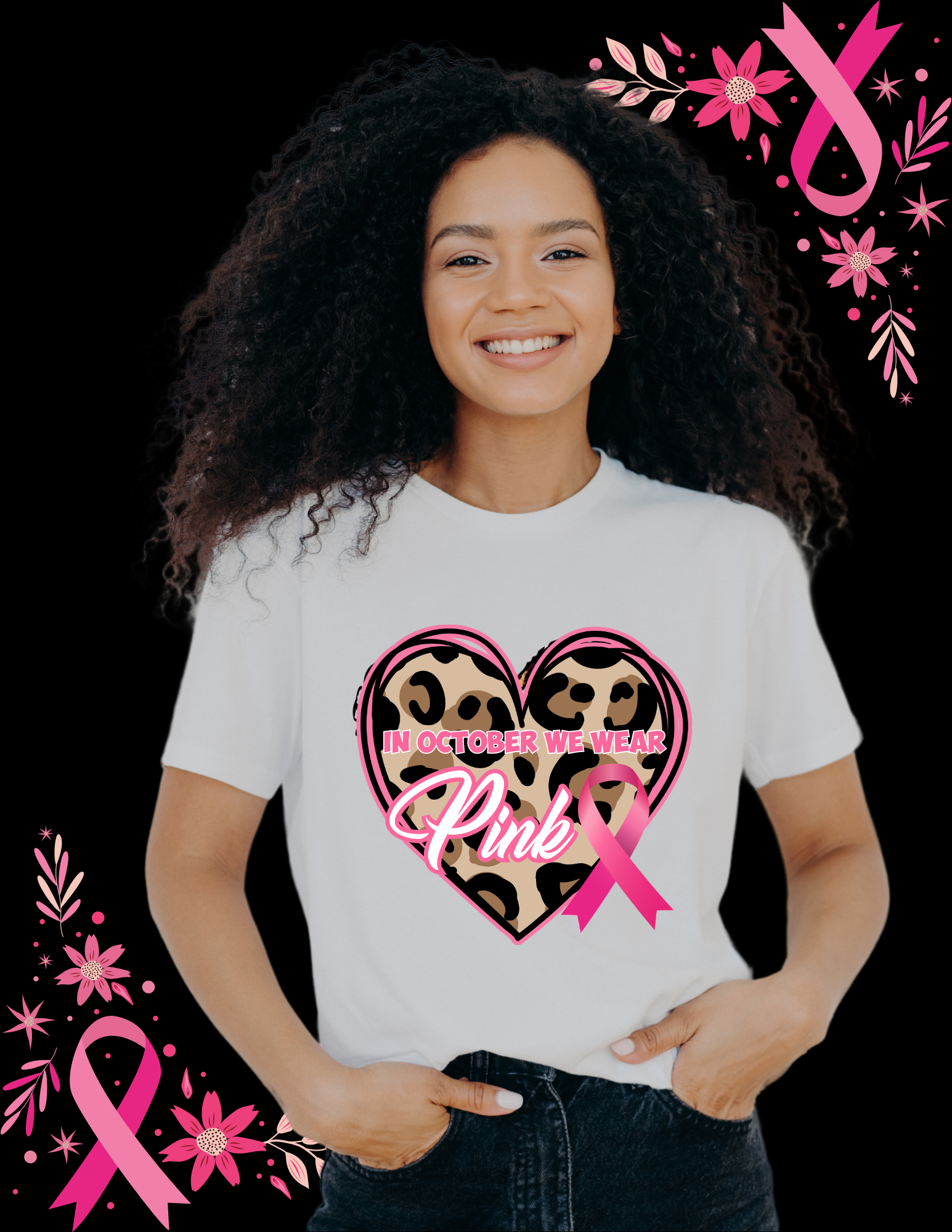 Breast Cancer (In October we wear pink) PNg Download