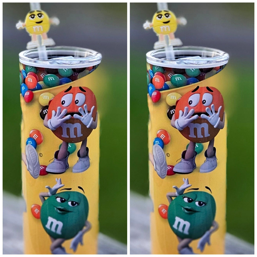 Yellow M&M Tumblers