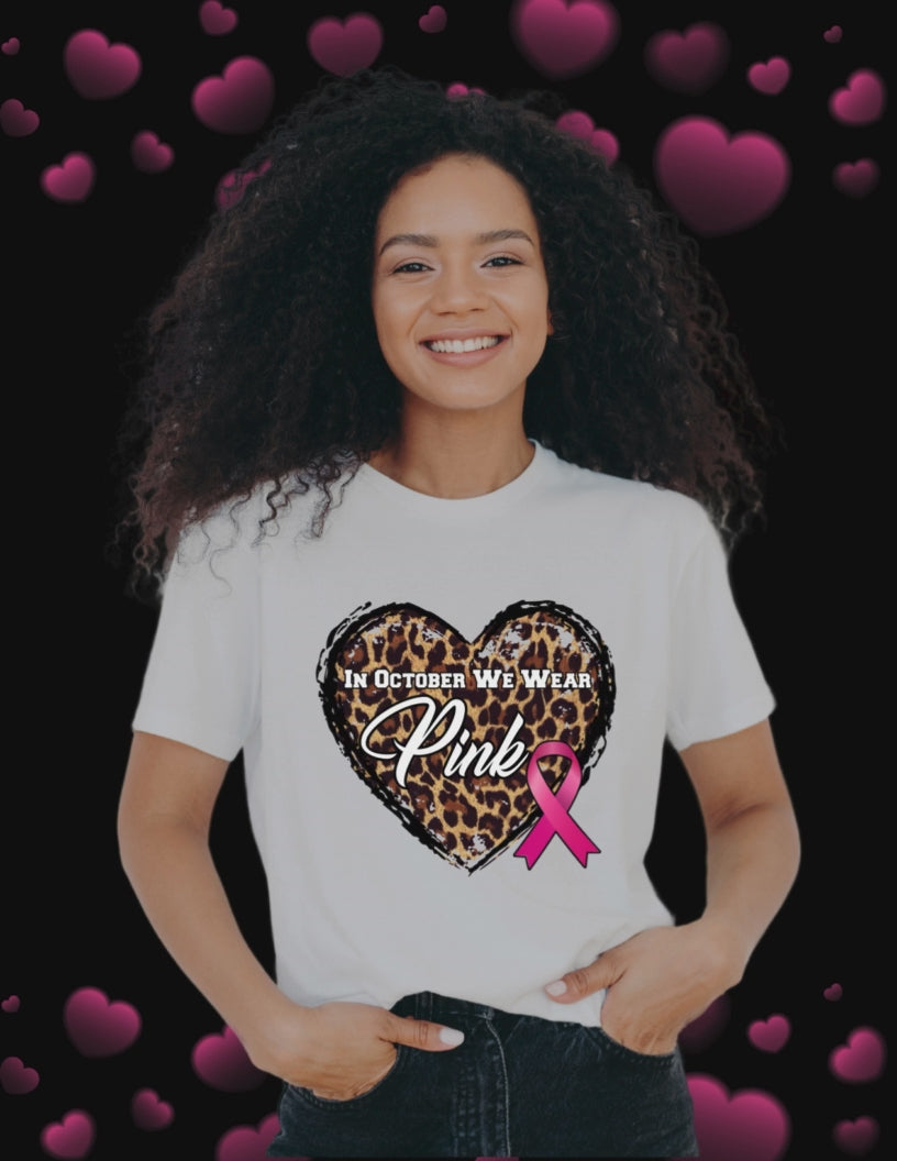 Breast Cancer (In October we wear pink) PNg Download