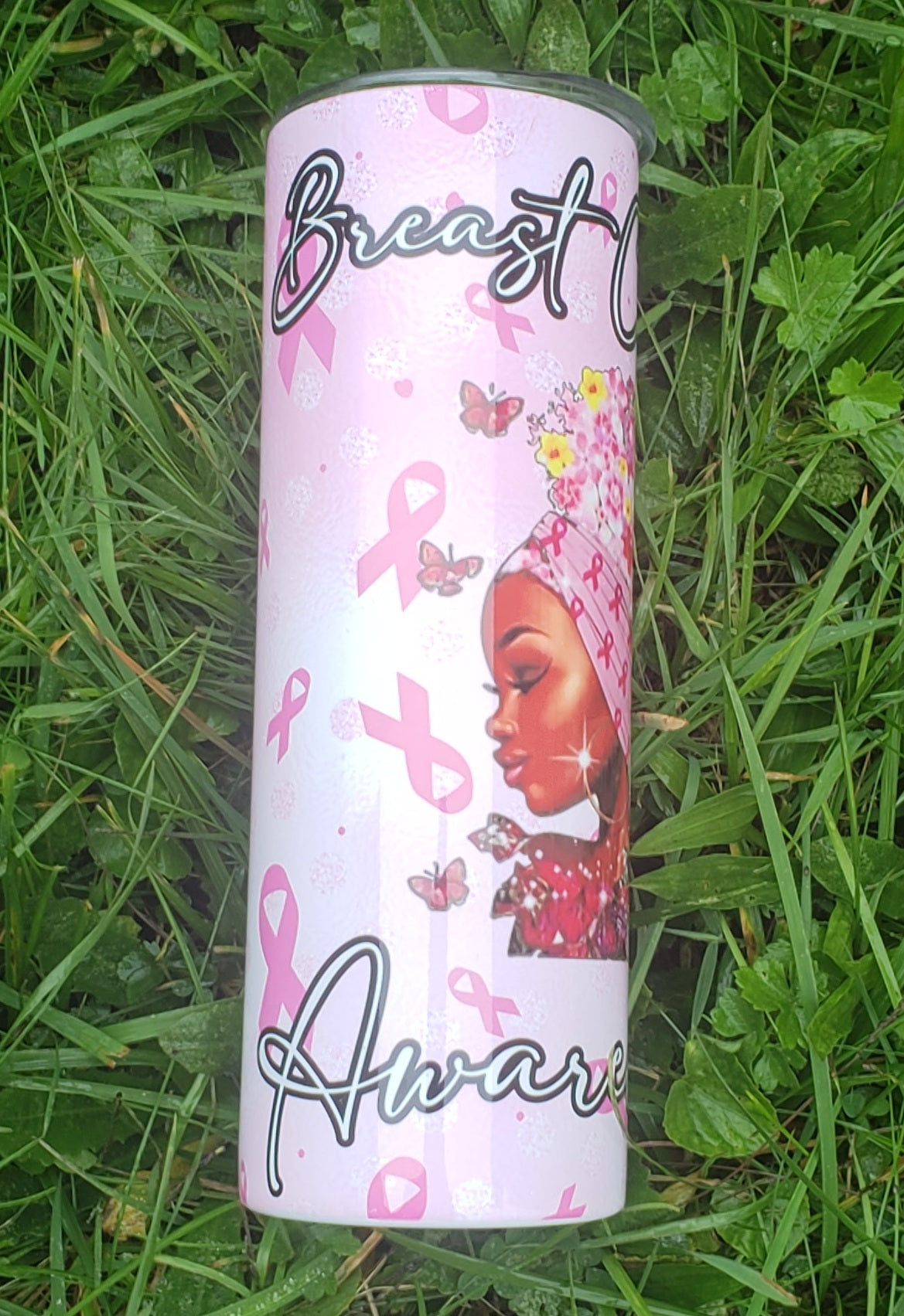 Pink Ribbon Breast Cancer  Tumblers