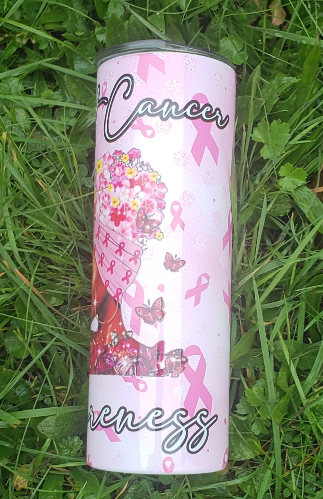 Pink Ribbon Breast Cancer  Tumblers