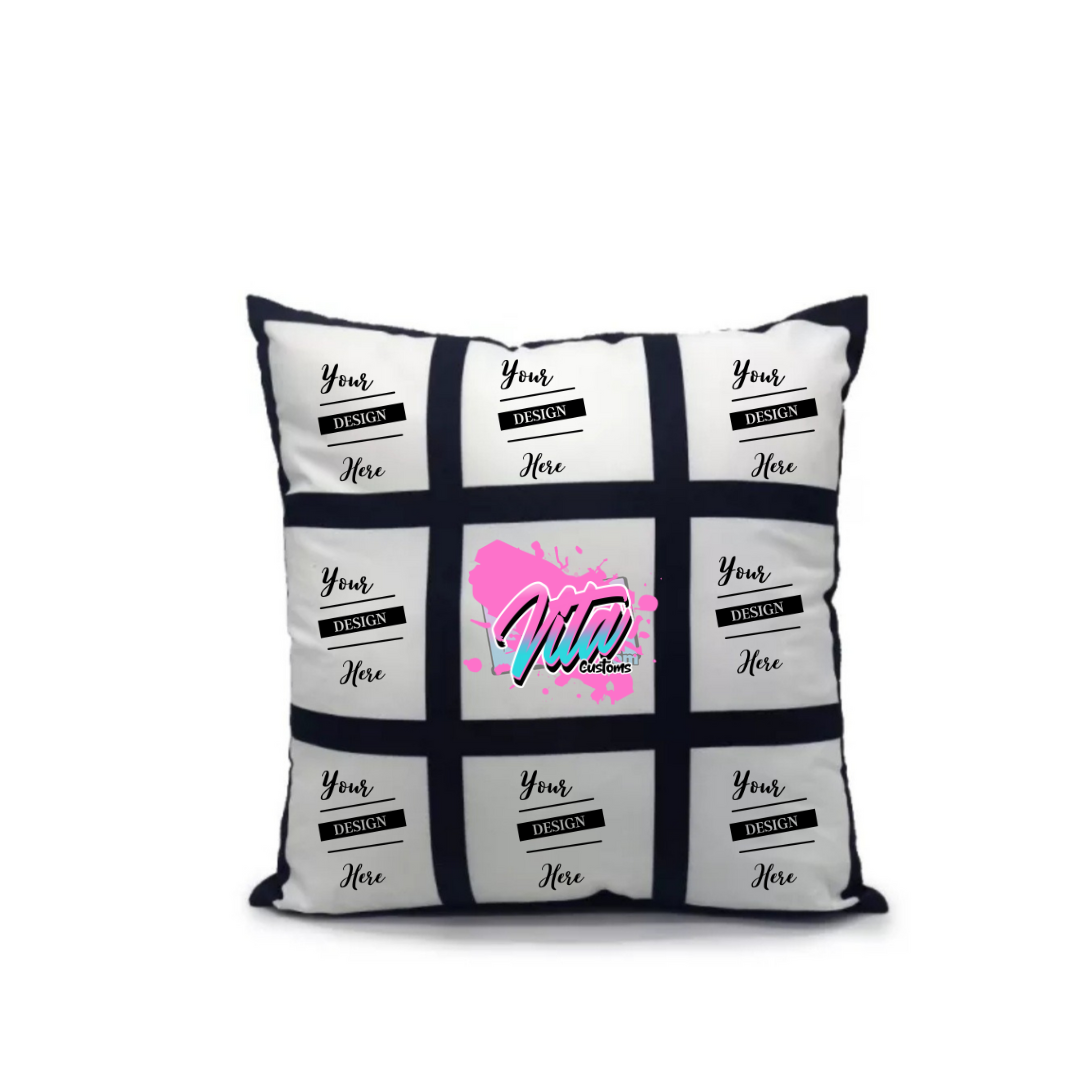 Custom 9 panel Pillow Case