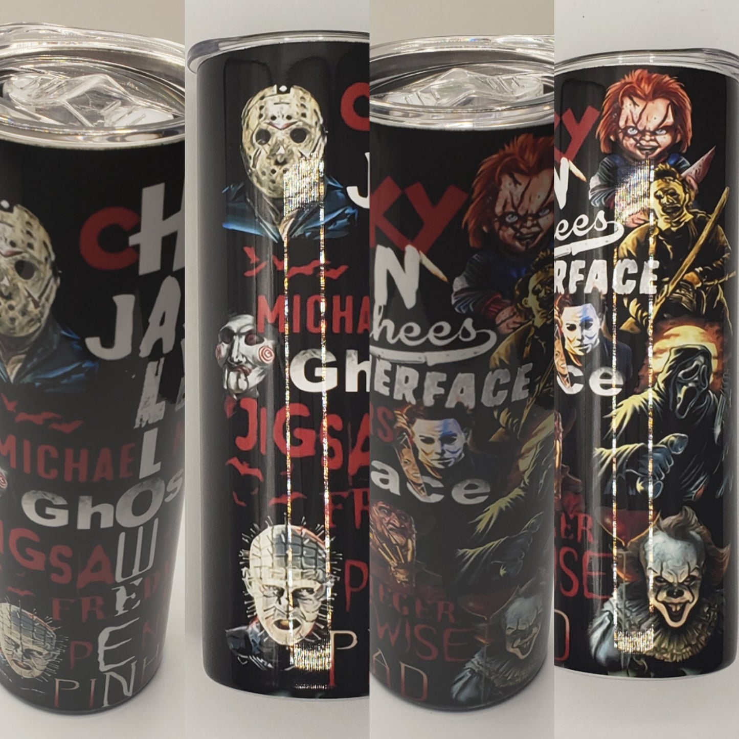 Horror Gang Movie Tumblers