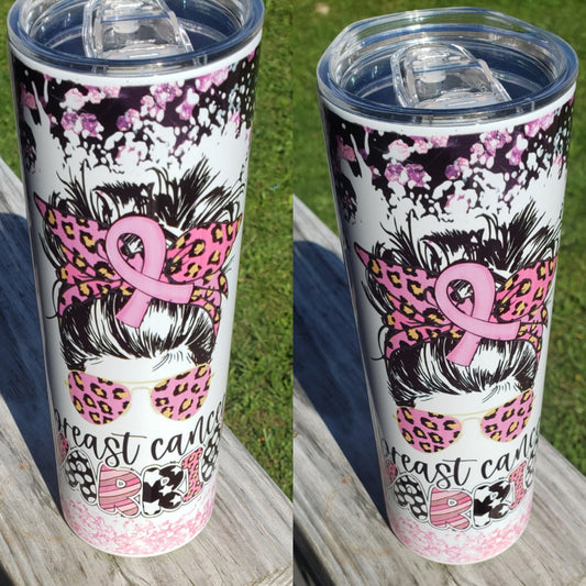 Breast Cancer Warrior Tumblers