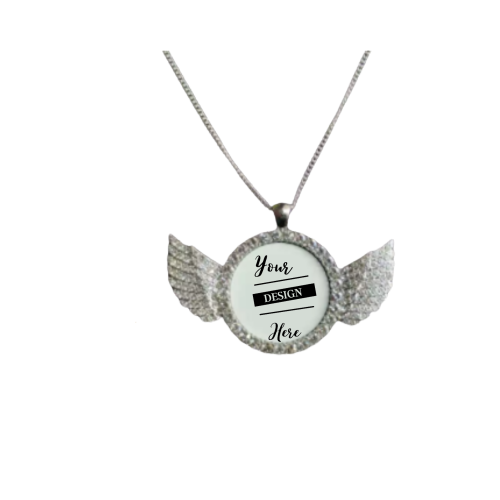 Custom Angel Wing Necklace