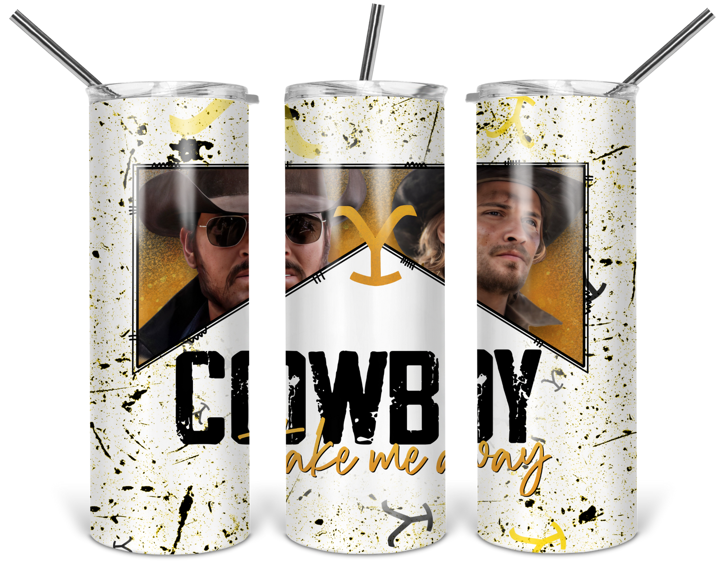 Cowboy Take Me Away Tumbler